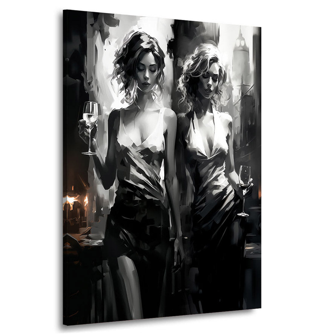 Wandbild Two Girls