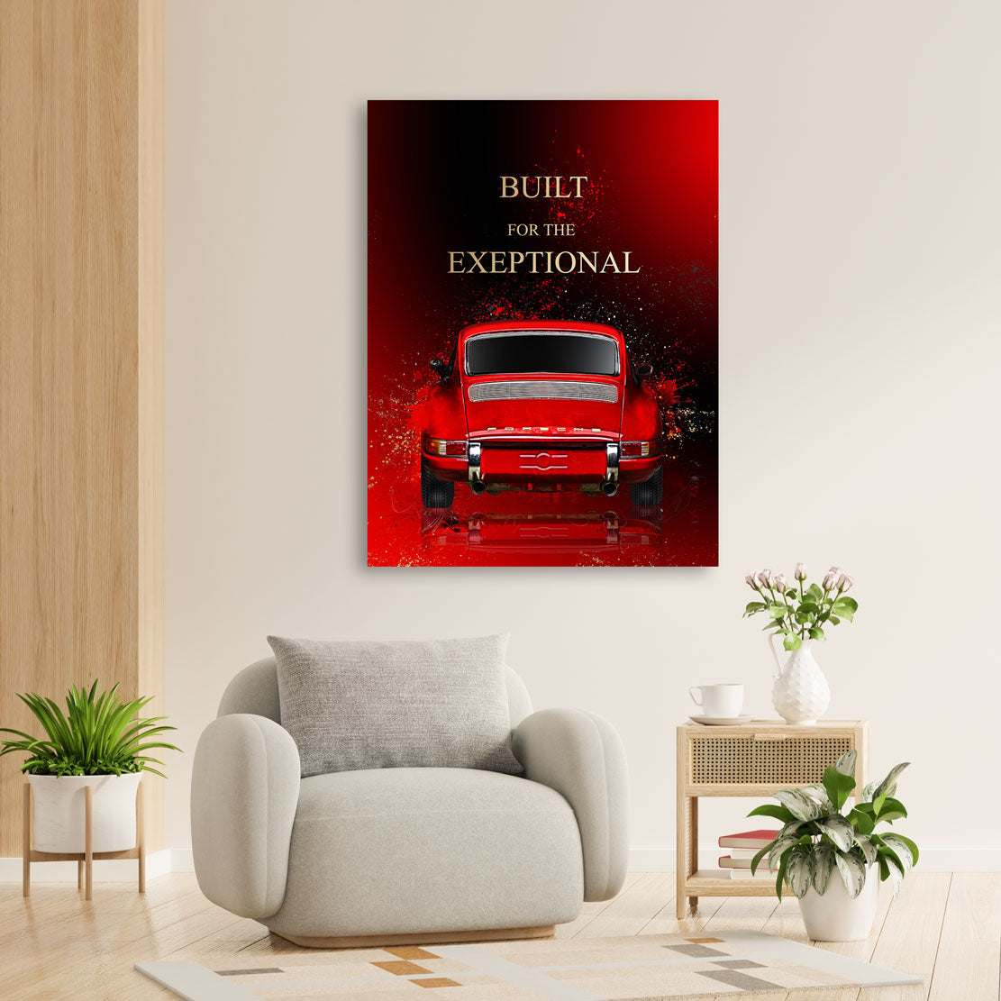 Porsche Spirit of Distinction Wandbild