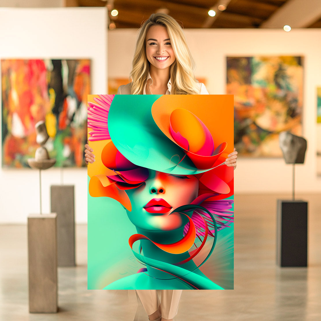 Fashion Abstrakt Wandbild