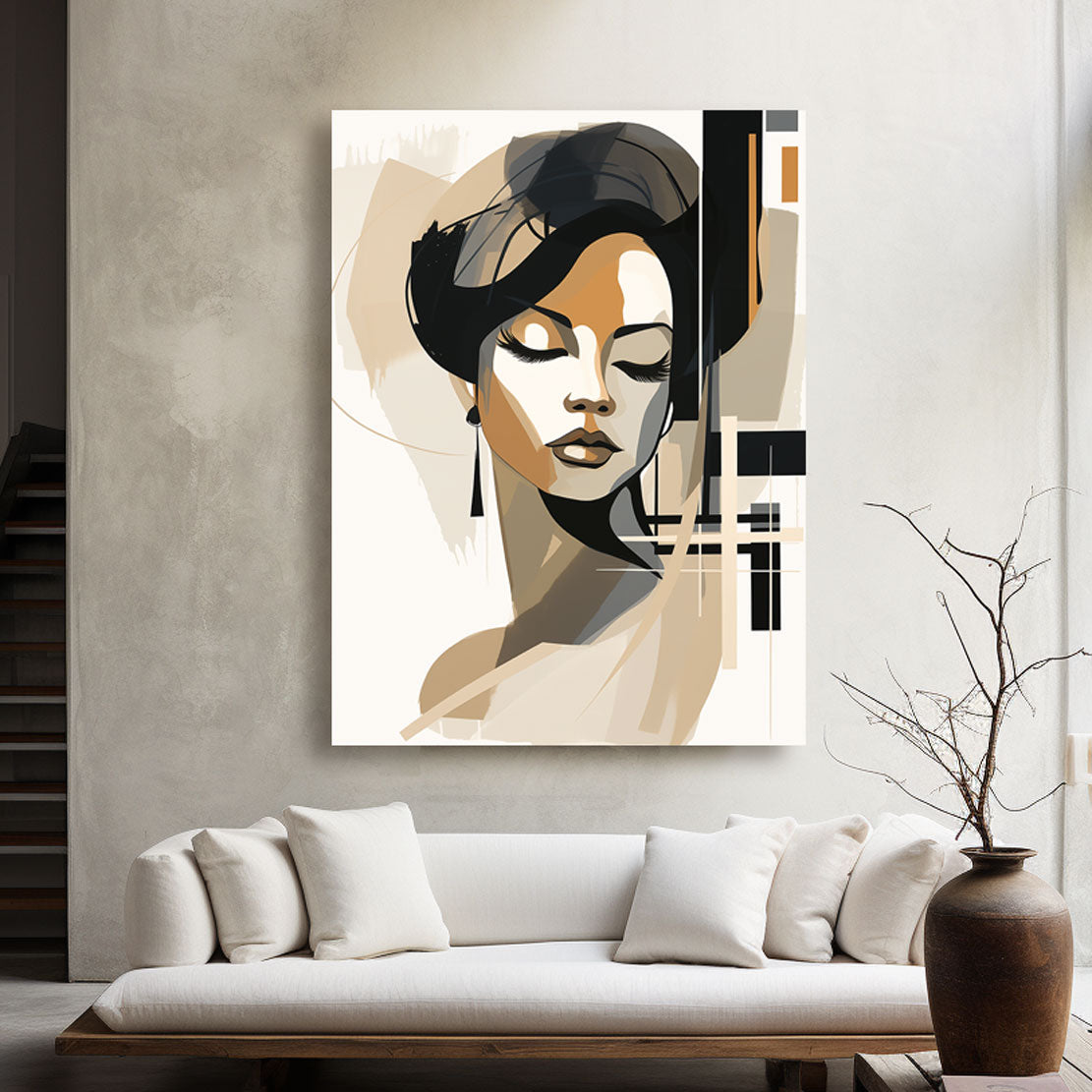 Wandbild Wonderful Lady