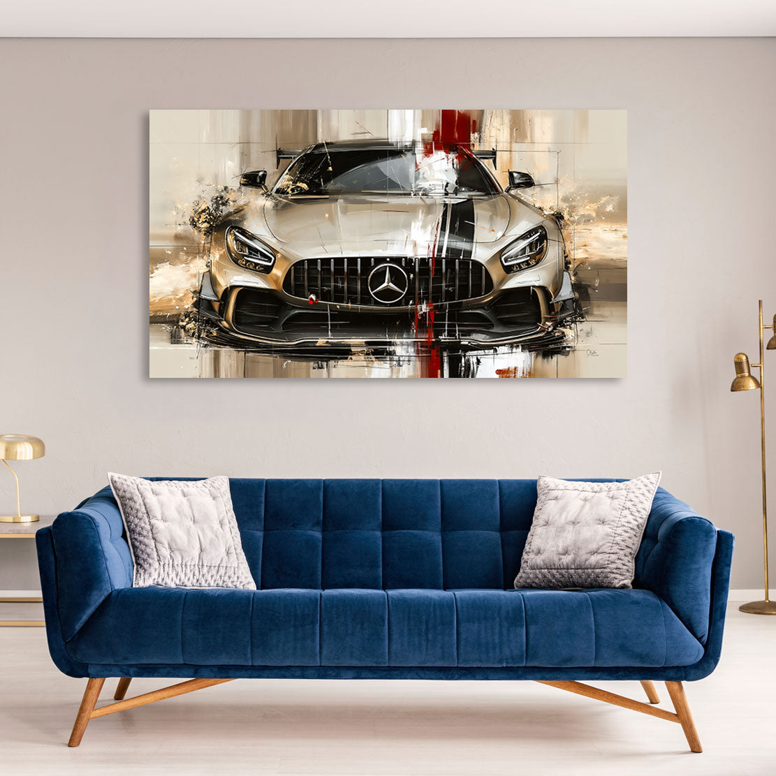 Mercedes AMG Motion Wandbild