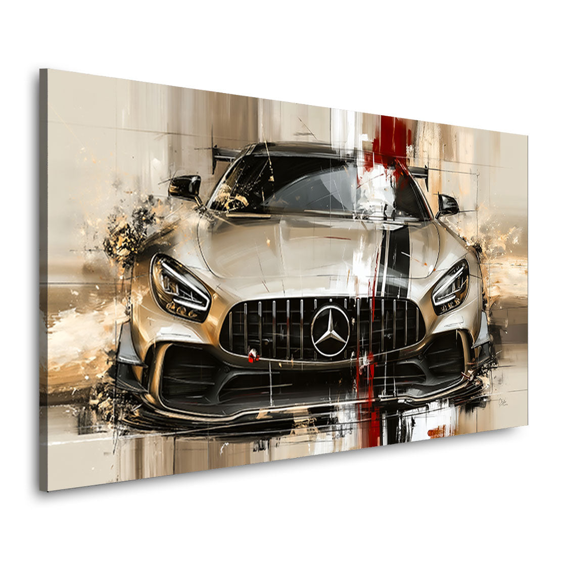 Mercedes AMG Motion Wandbild