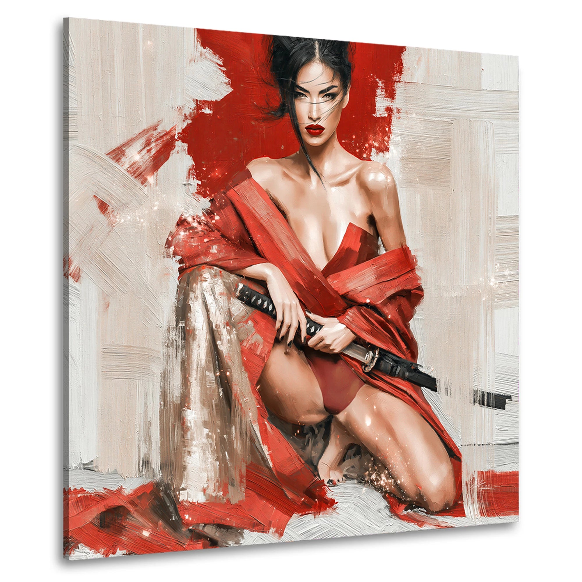 Samurai Rouge Wandbild