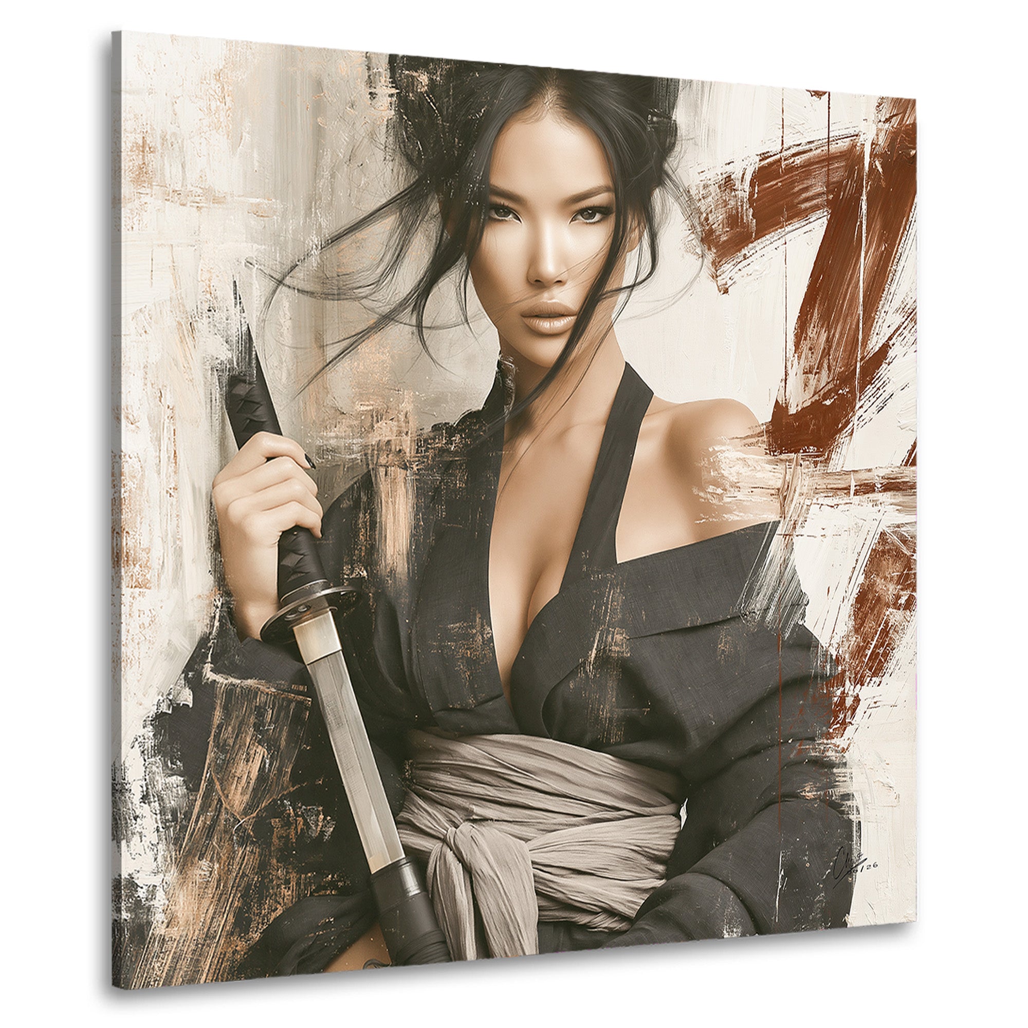 Samurai Essence Wandbild