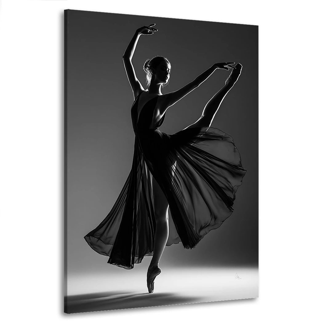 Ballerina Nocturne Wandbild