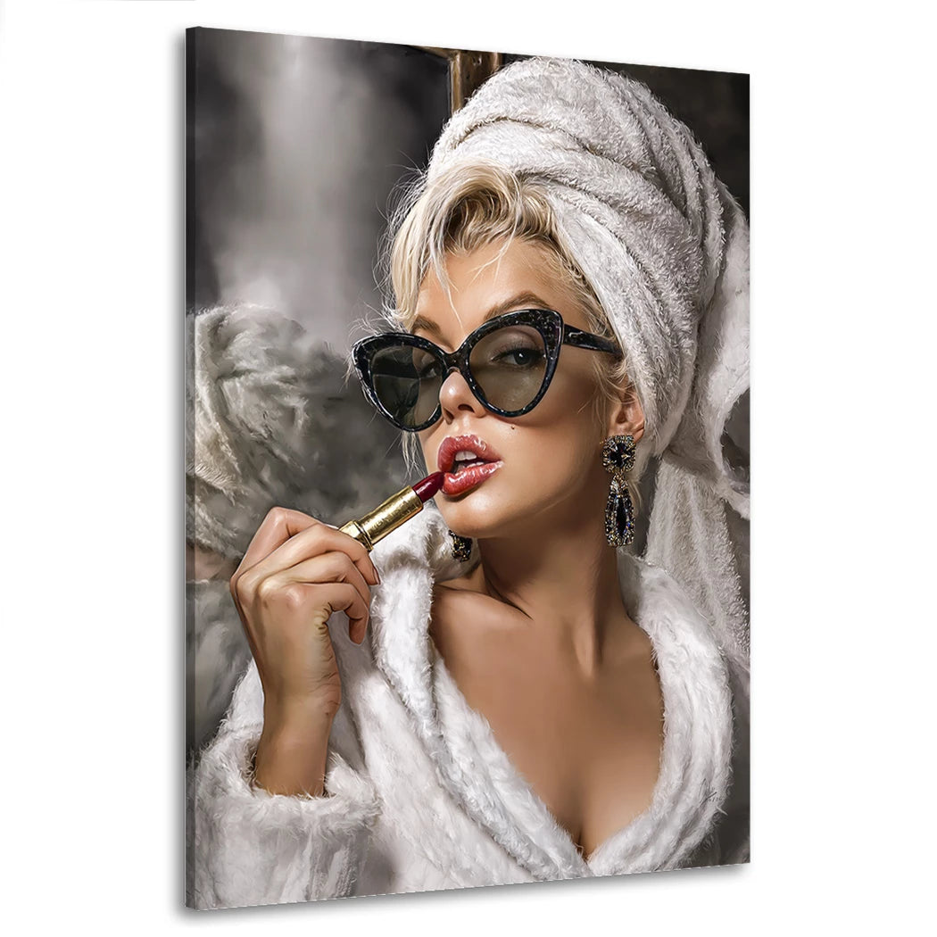 Marilyn Private Moment Wandbild