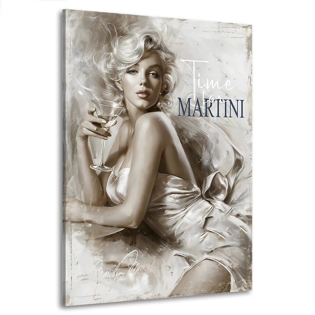 Marilyn Martini Hour Wandbild