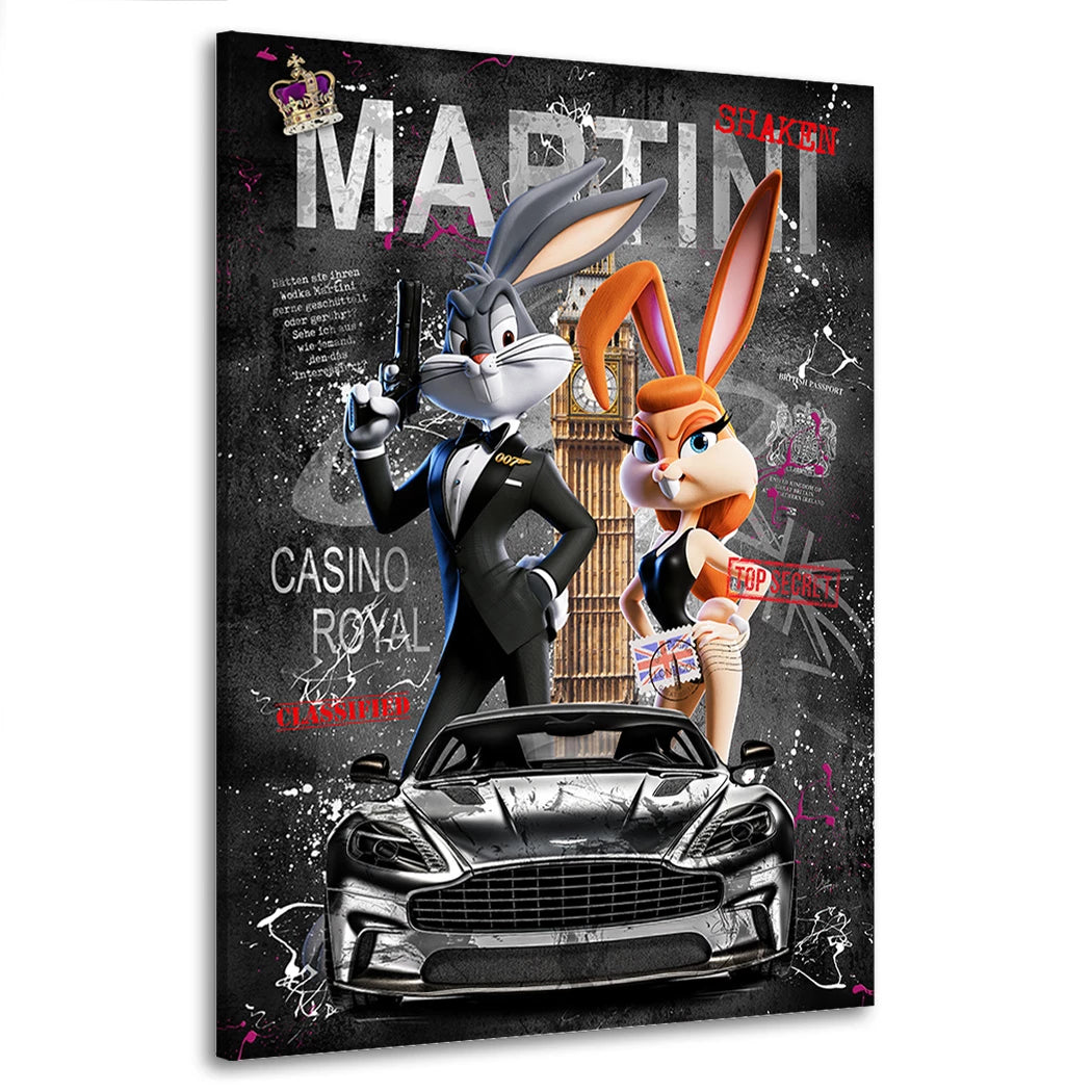 B. Bunny Bond Wandbild