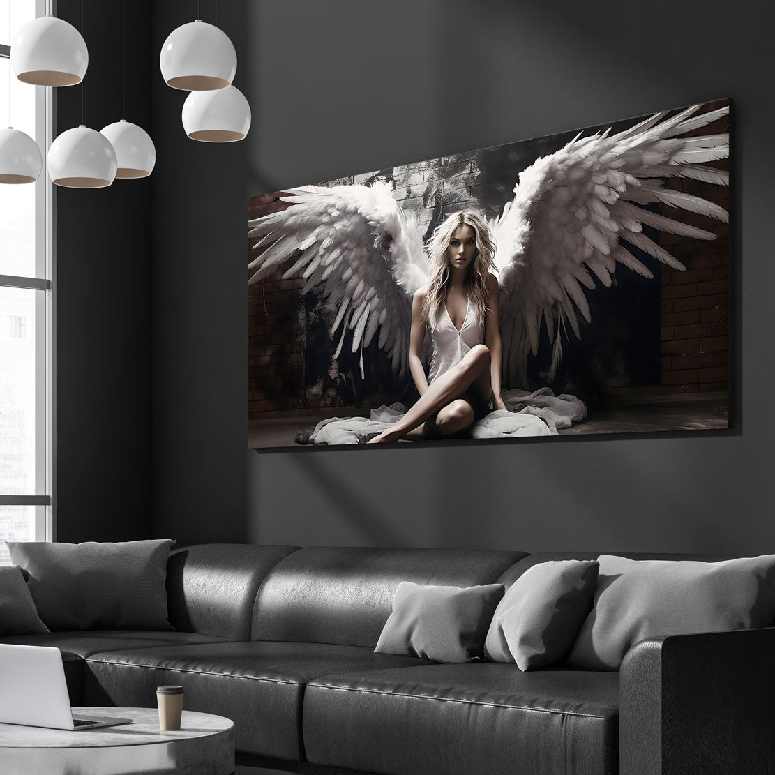 Erotisches Wandbild Beauty Angel with Wings
