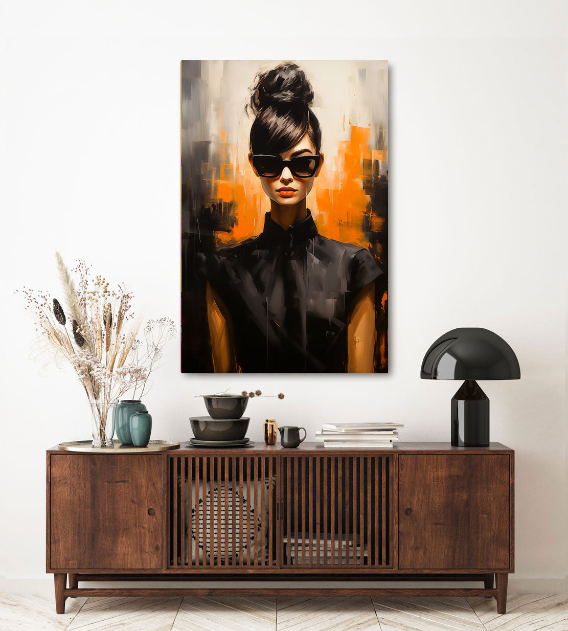 Audrey Abstrakt Wandbild
