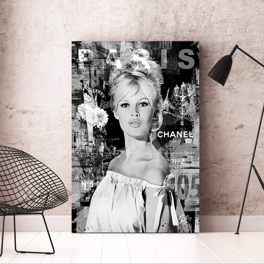 Wandbild Brigitte Bardot