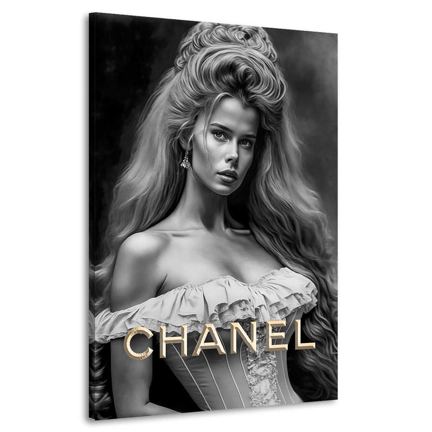 Lifestyle Leinwandbild Fashion Barock Style