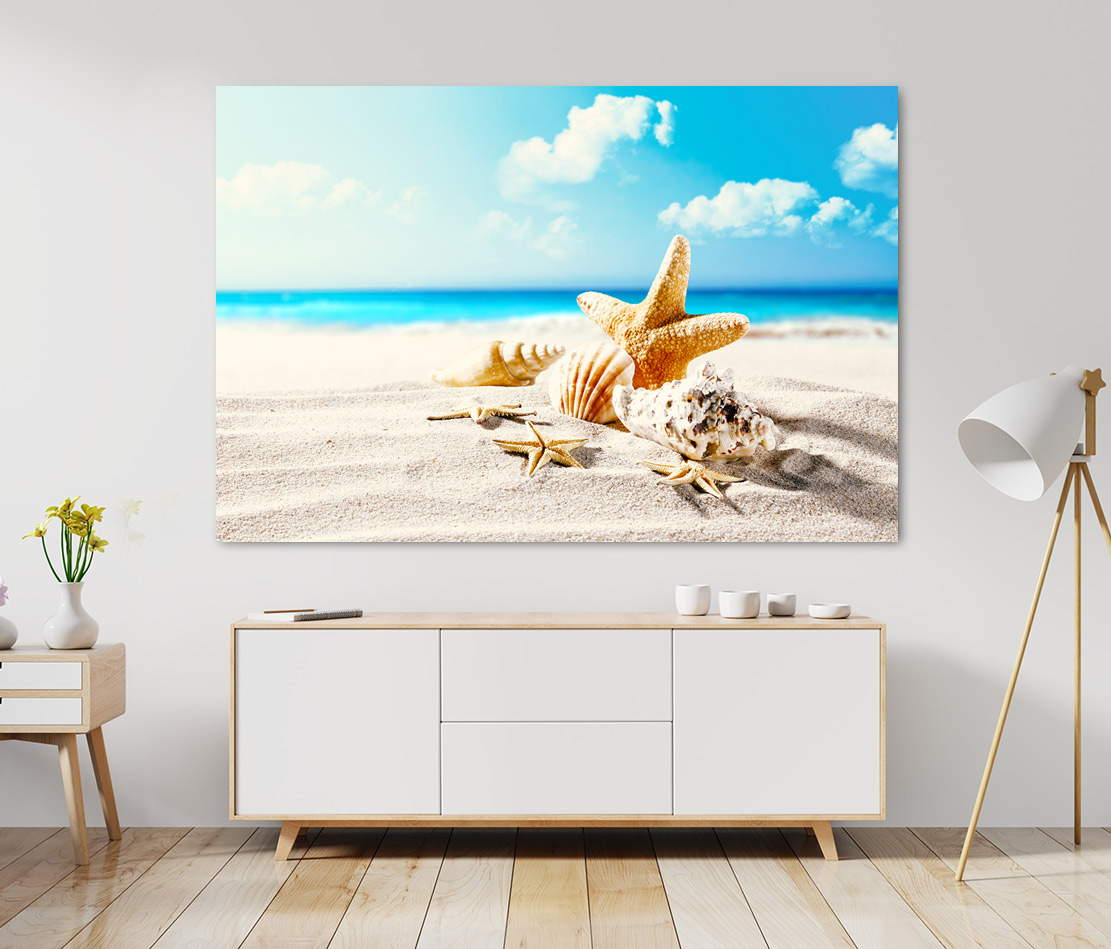 Wandbild Leinwandbild Seestern