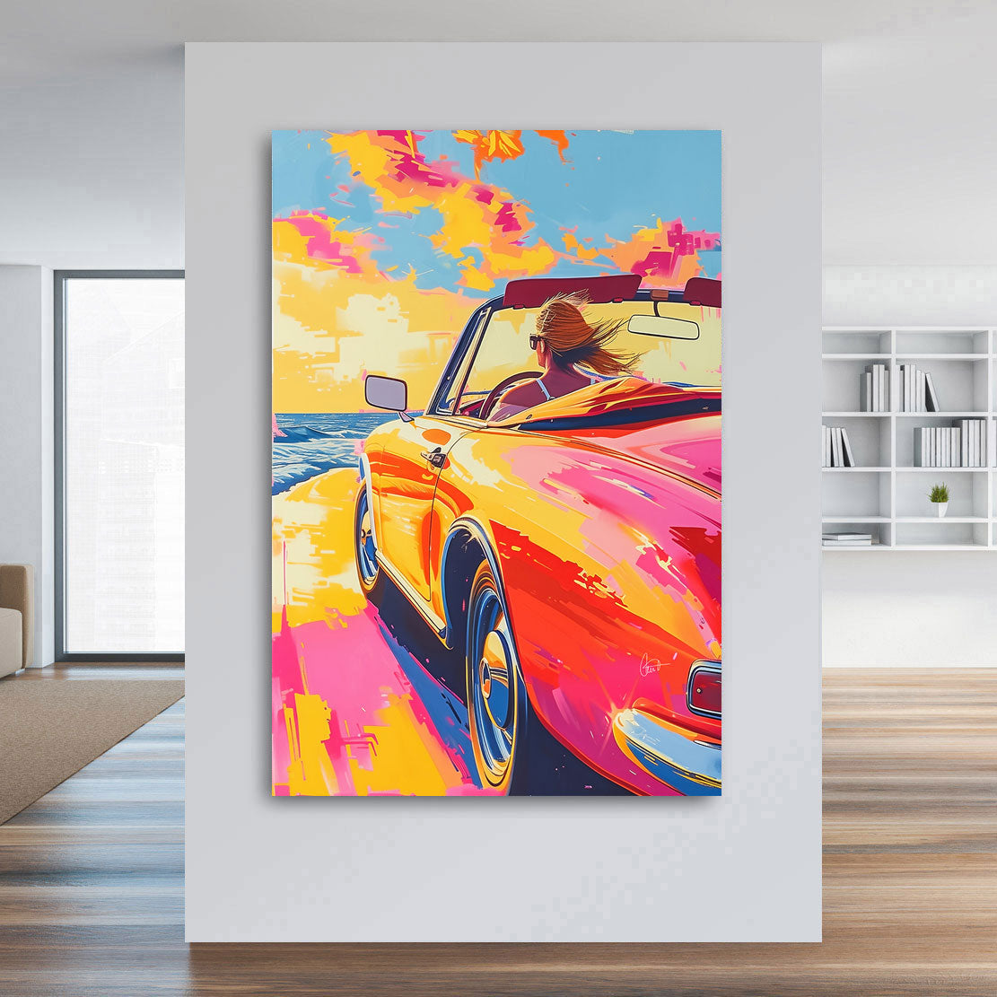 Pop Art Wandbild Relax