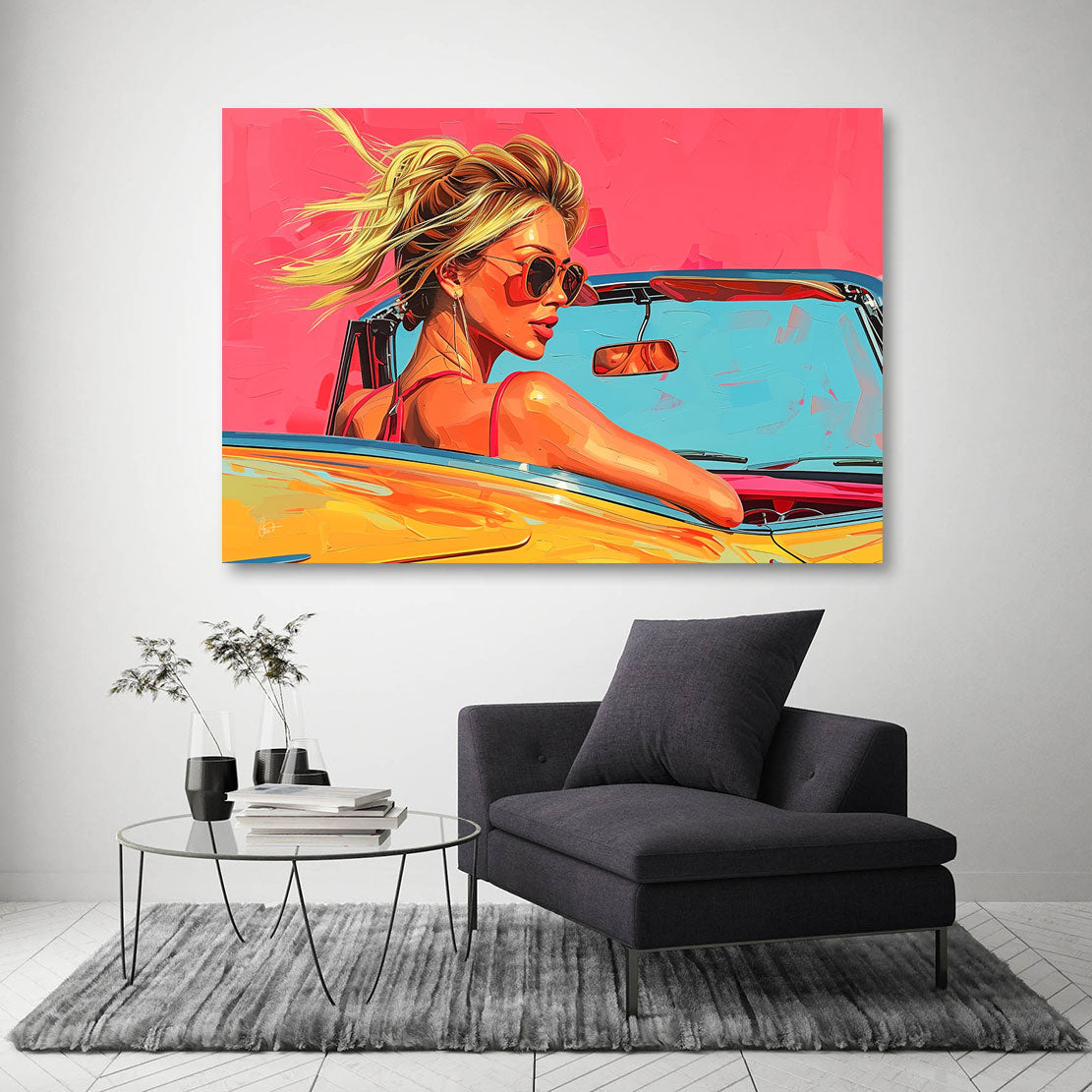 Pop Art Wandbild Time Out