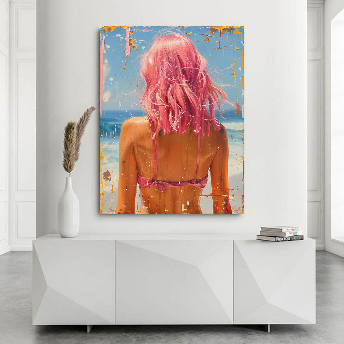 Pink Beauty Wandbild
