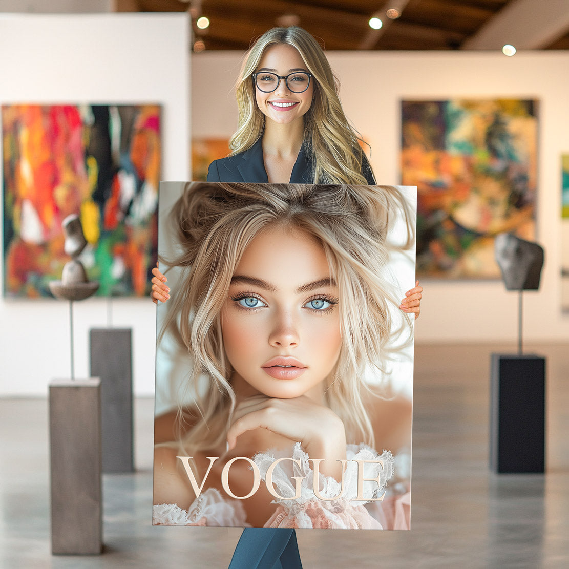 Wandbild Vogue Beauty