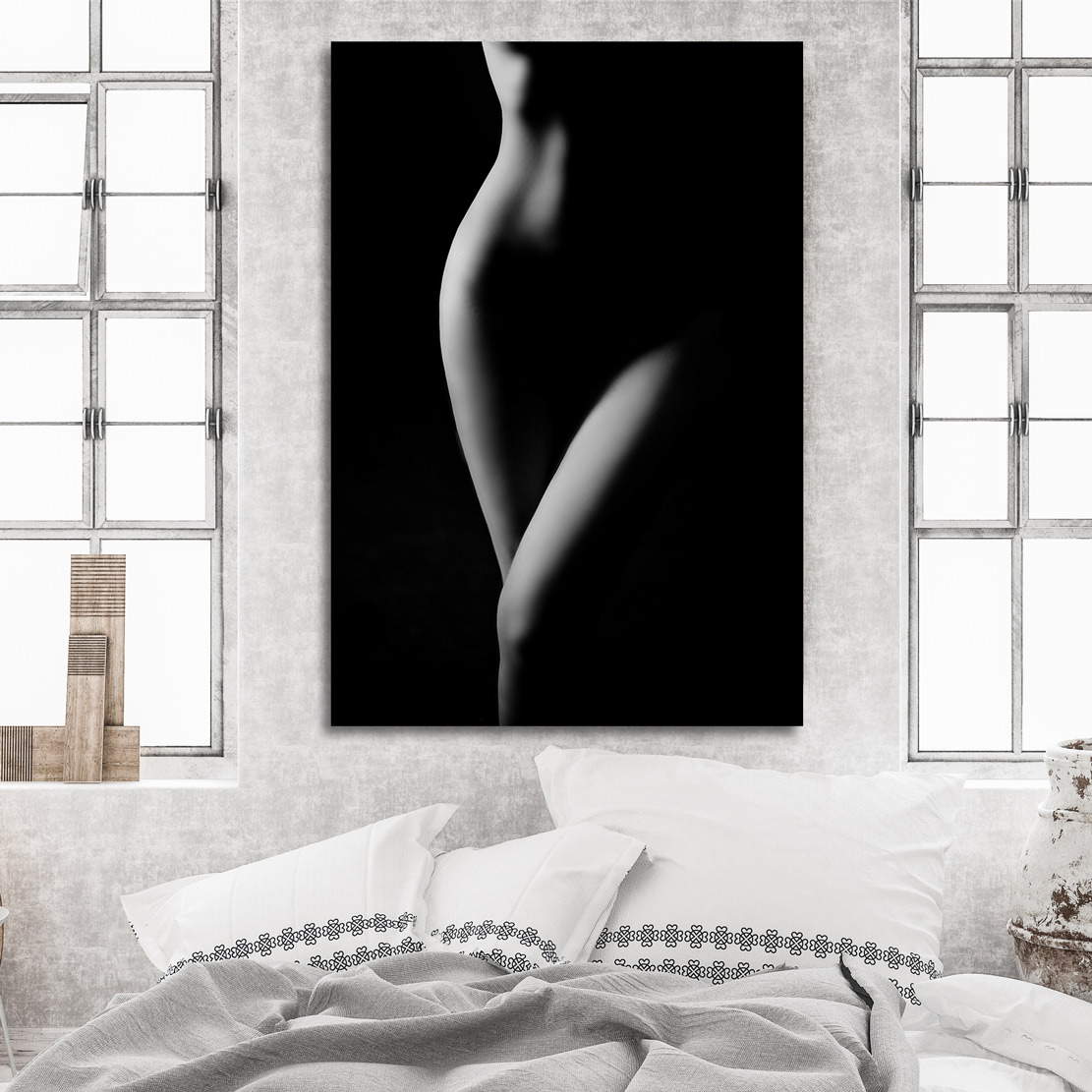 Wandbild Leinwandbild sensual Body