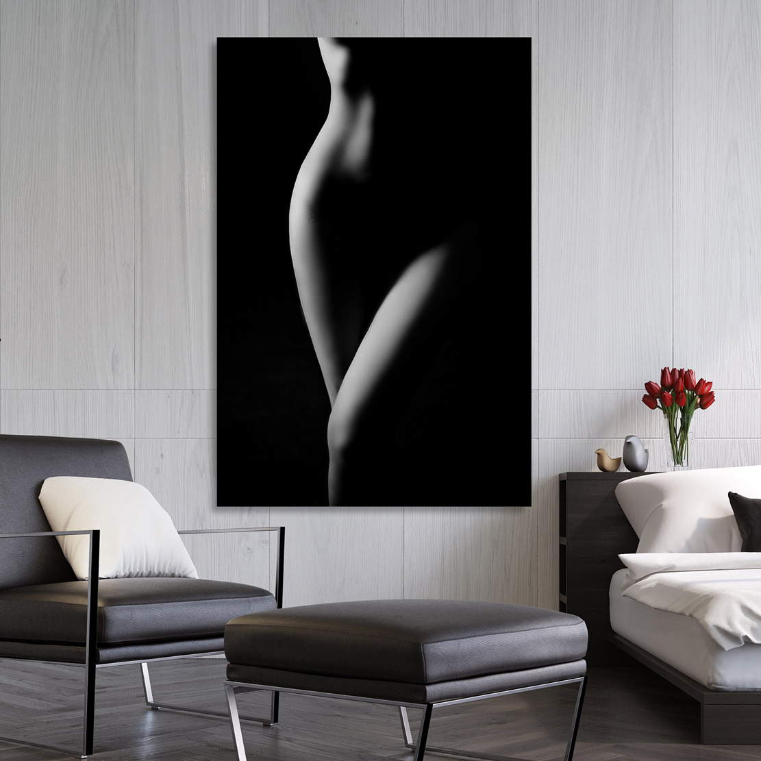 Wandbild Leinwandbild sensual Body