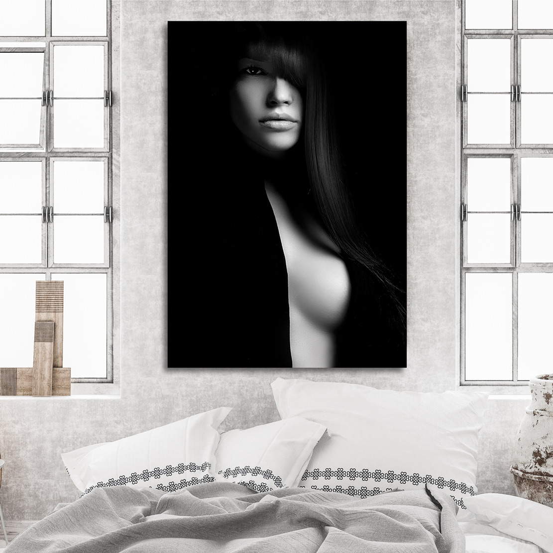 Wandbild Leinwandbild sensual Body