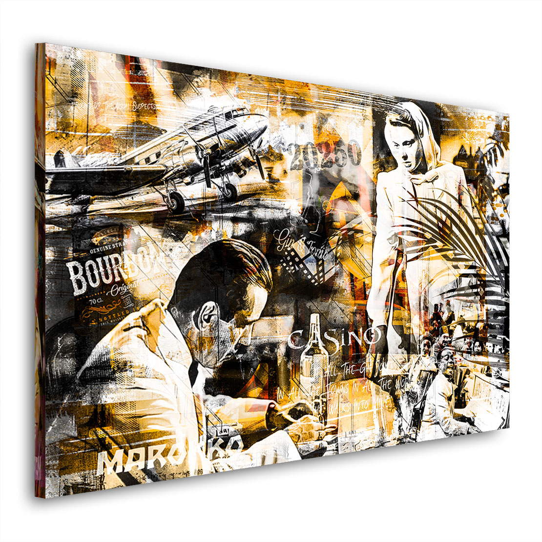 Wandbild Leinwandbild Casablanca Humphrey Bogart