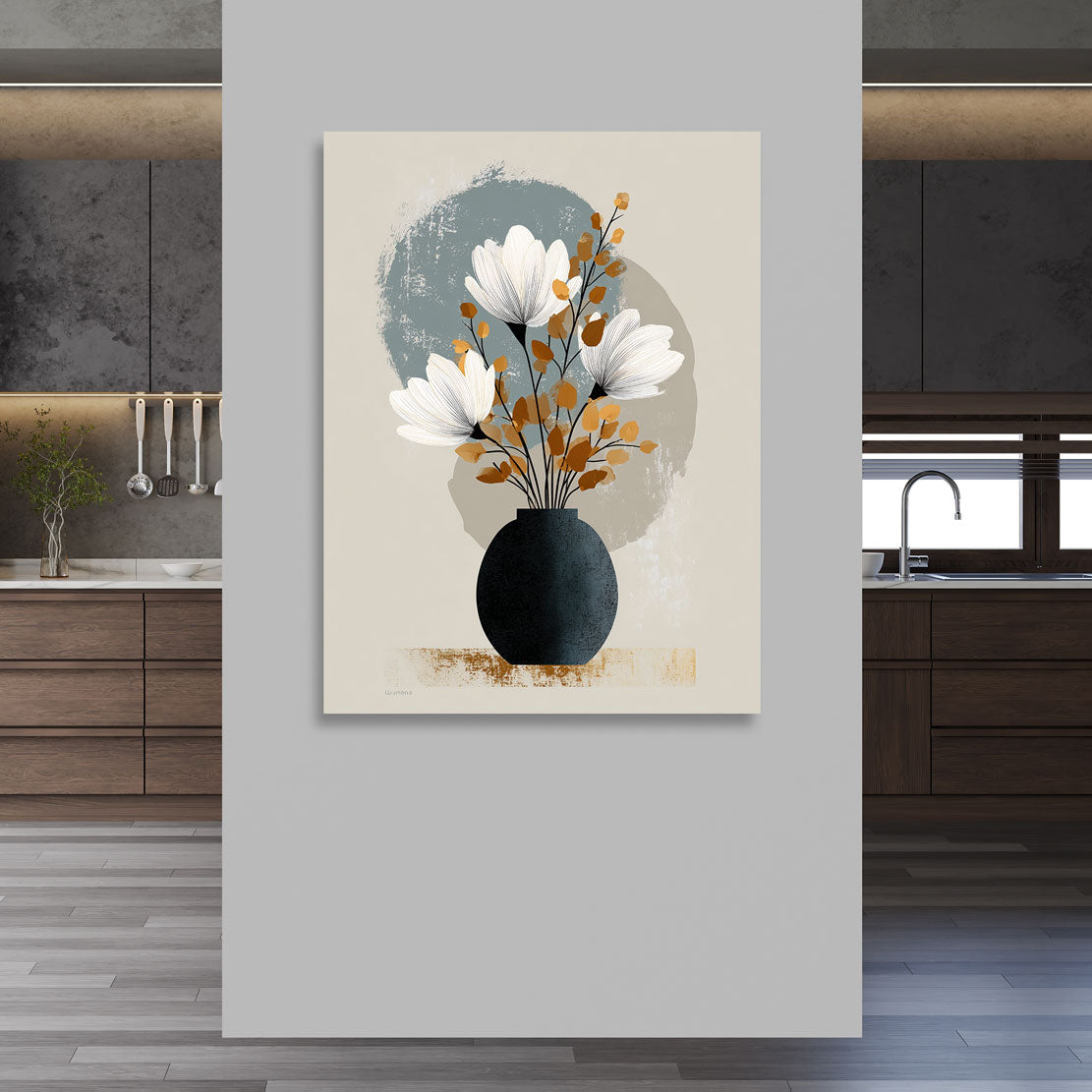 Soft Vase Serenity Wandbild