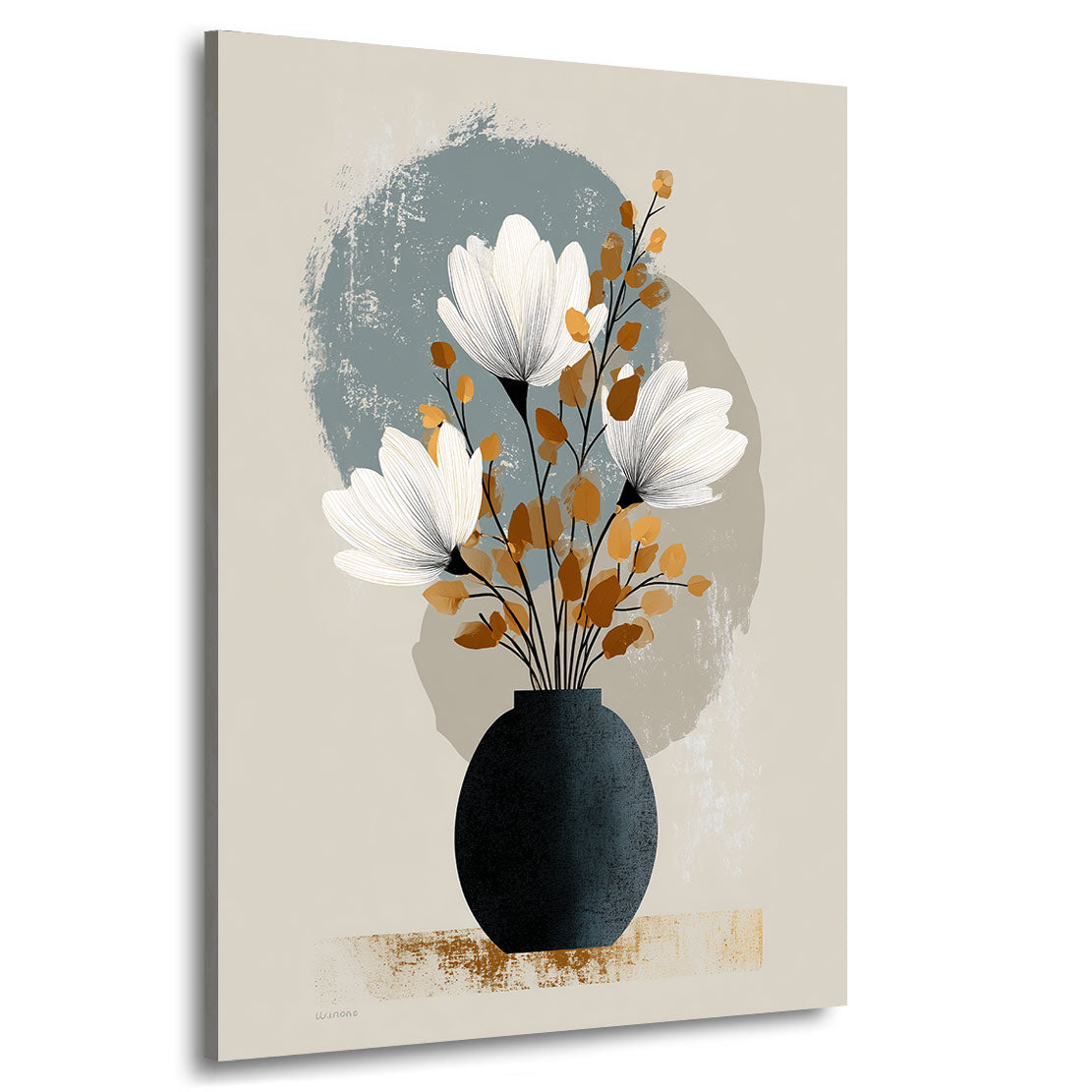 Soft Vase Serenity Wandbild