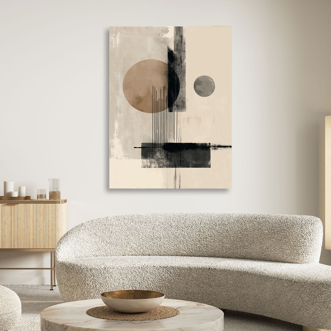 Modern Balance Study Wandbild