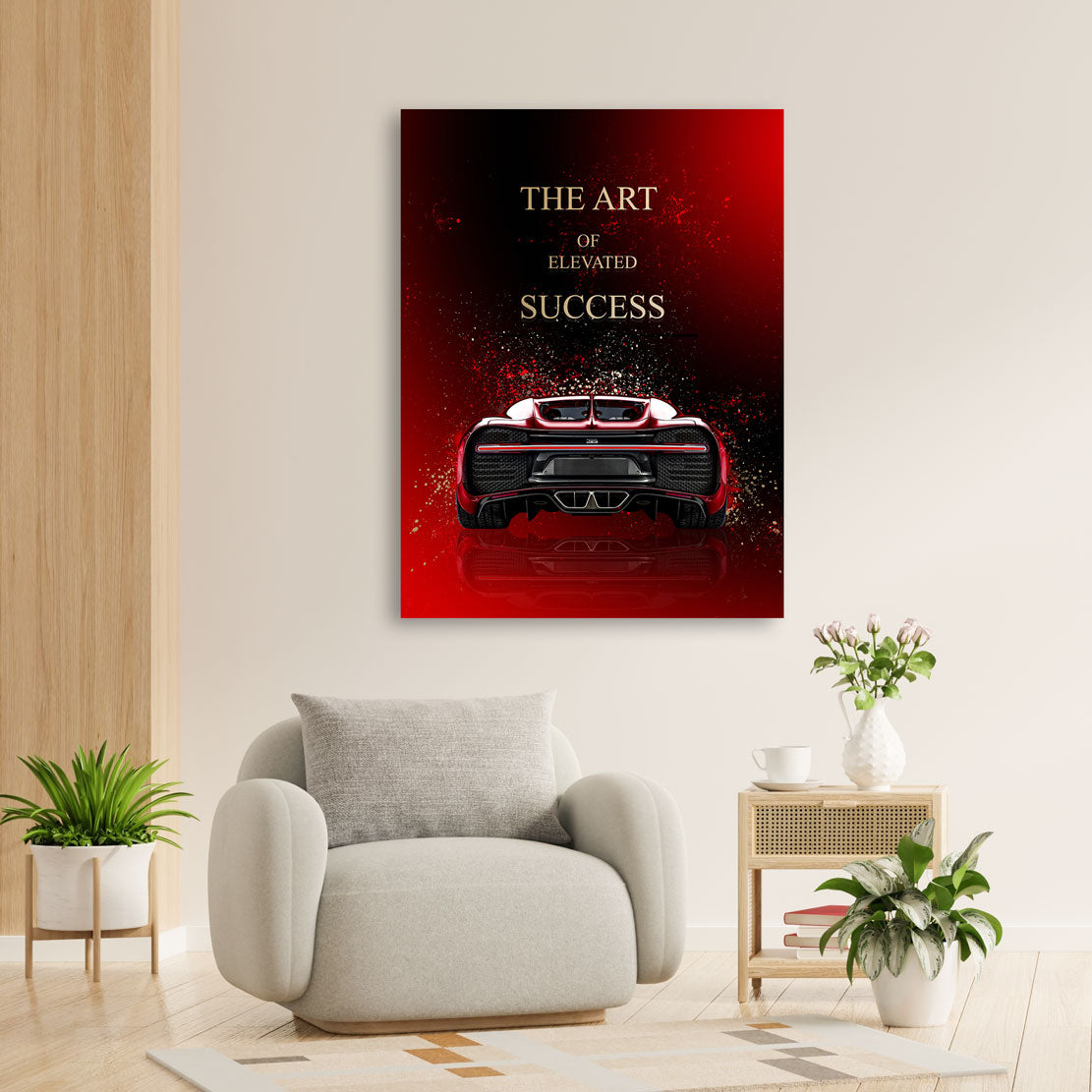 Bugatti Masterpiece of Power Wandbild