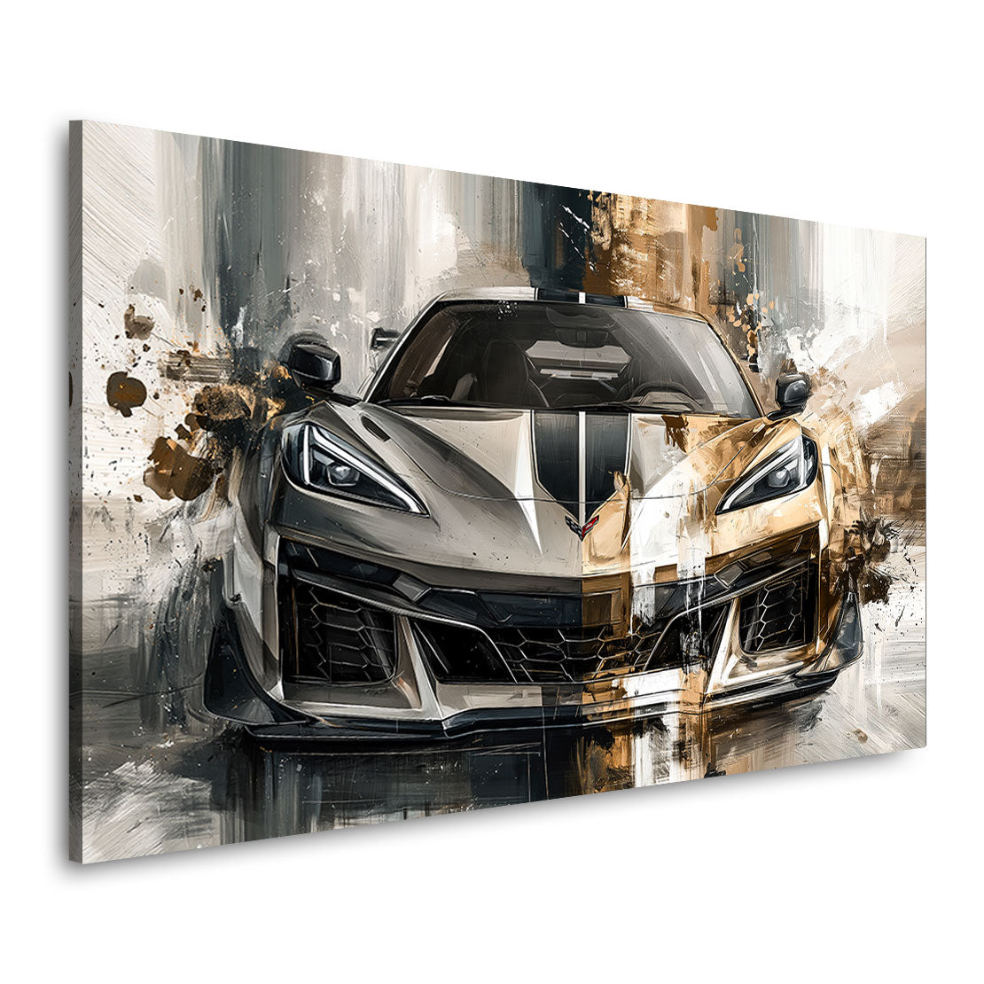 Corvette C8 Vision Wandbild