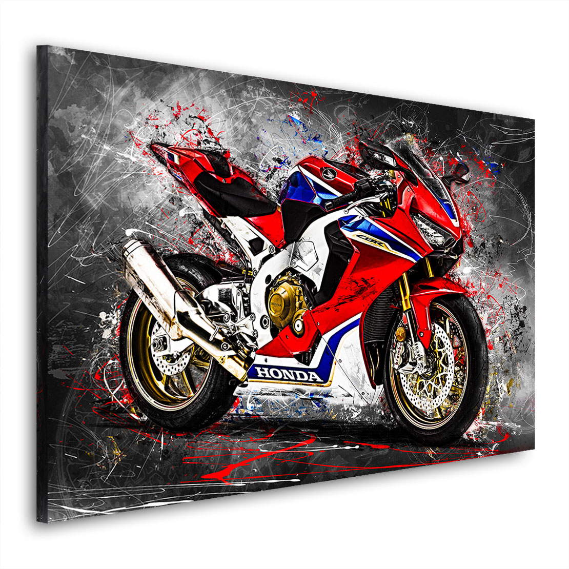 Wandbild Leinwandbild Honda CBR 1000 RR Modern Style