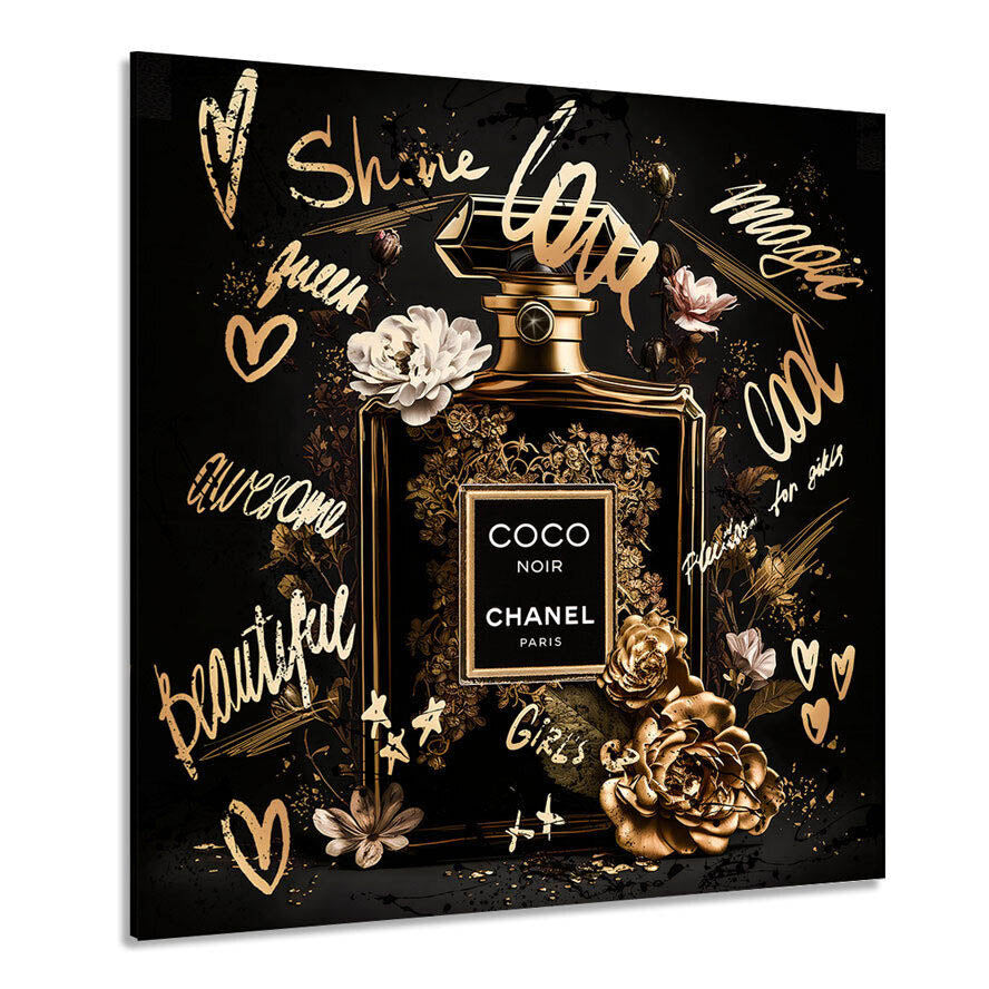 Pop Art Wandbild Coco Parfum