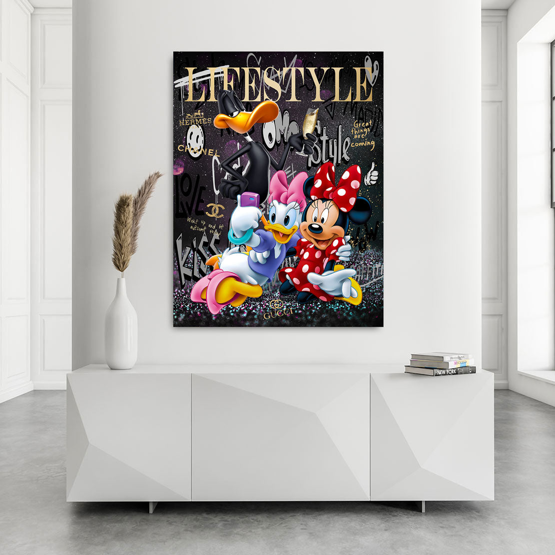 Leinwandbild Daisy & Minnie Lifestyle