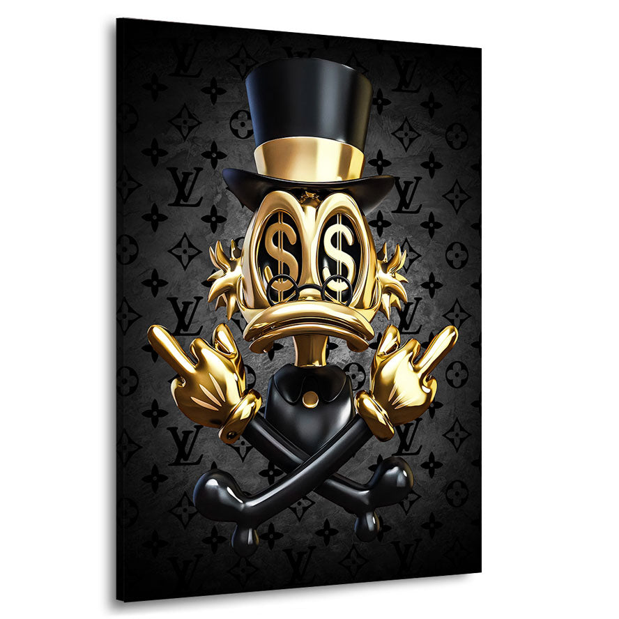 Wandbild Dagobert Totenkopf