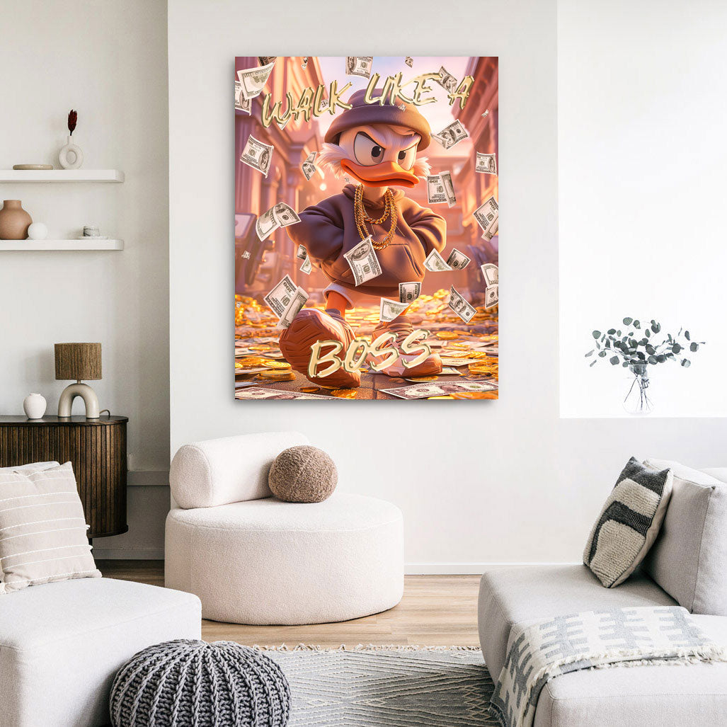 Dagobert Money Empire Wandbild