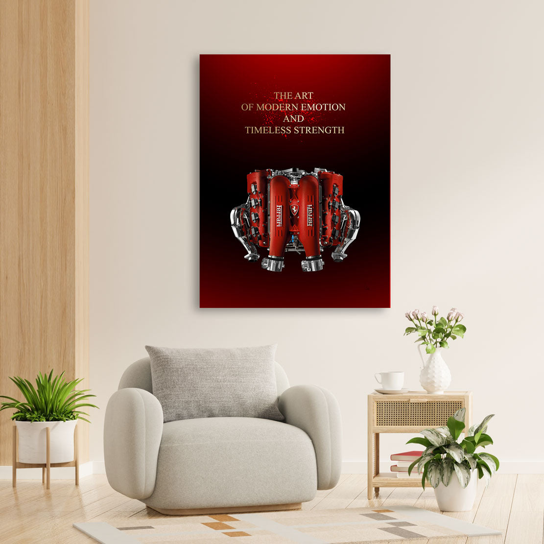 Ferrari Art of Emotion Wandbild