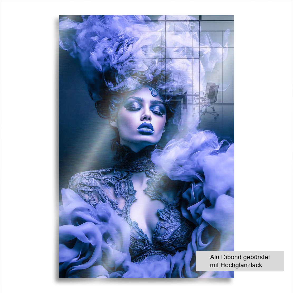 Erotisches Wandbild Smoking Fashion Woman