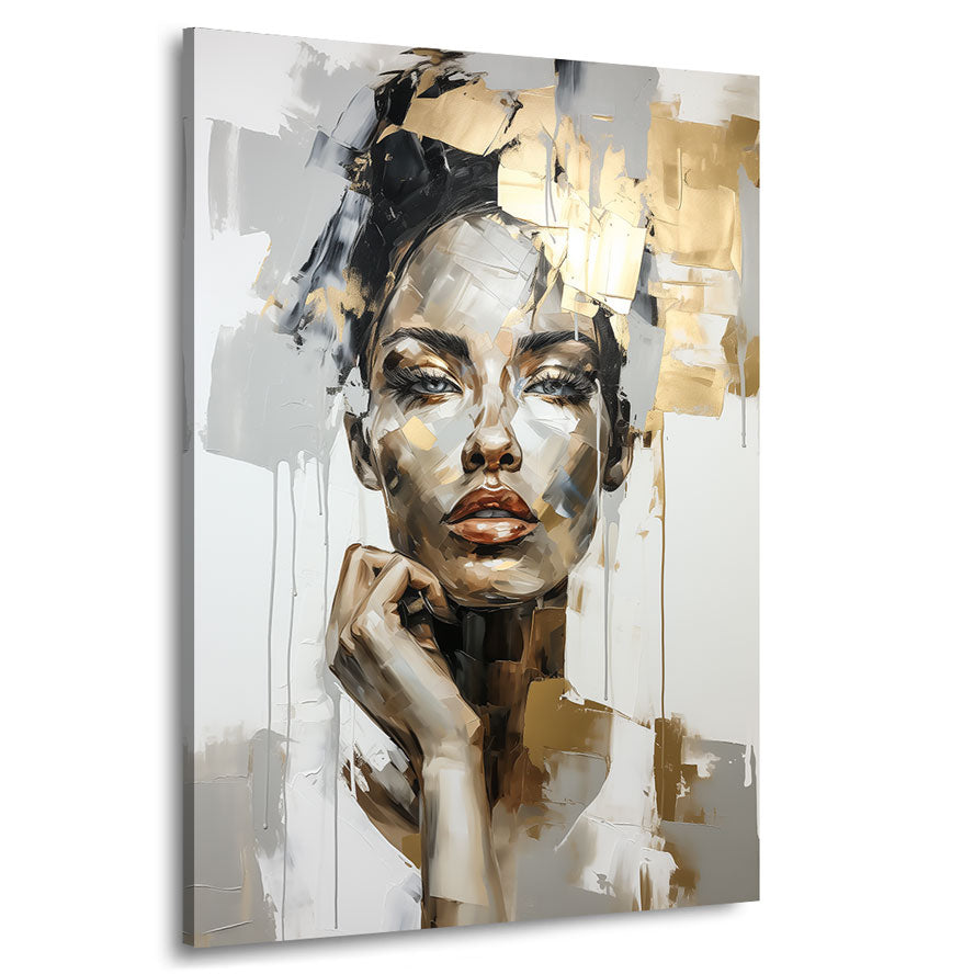 Wandbild Gold Beauty Abstrakt