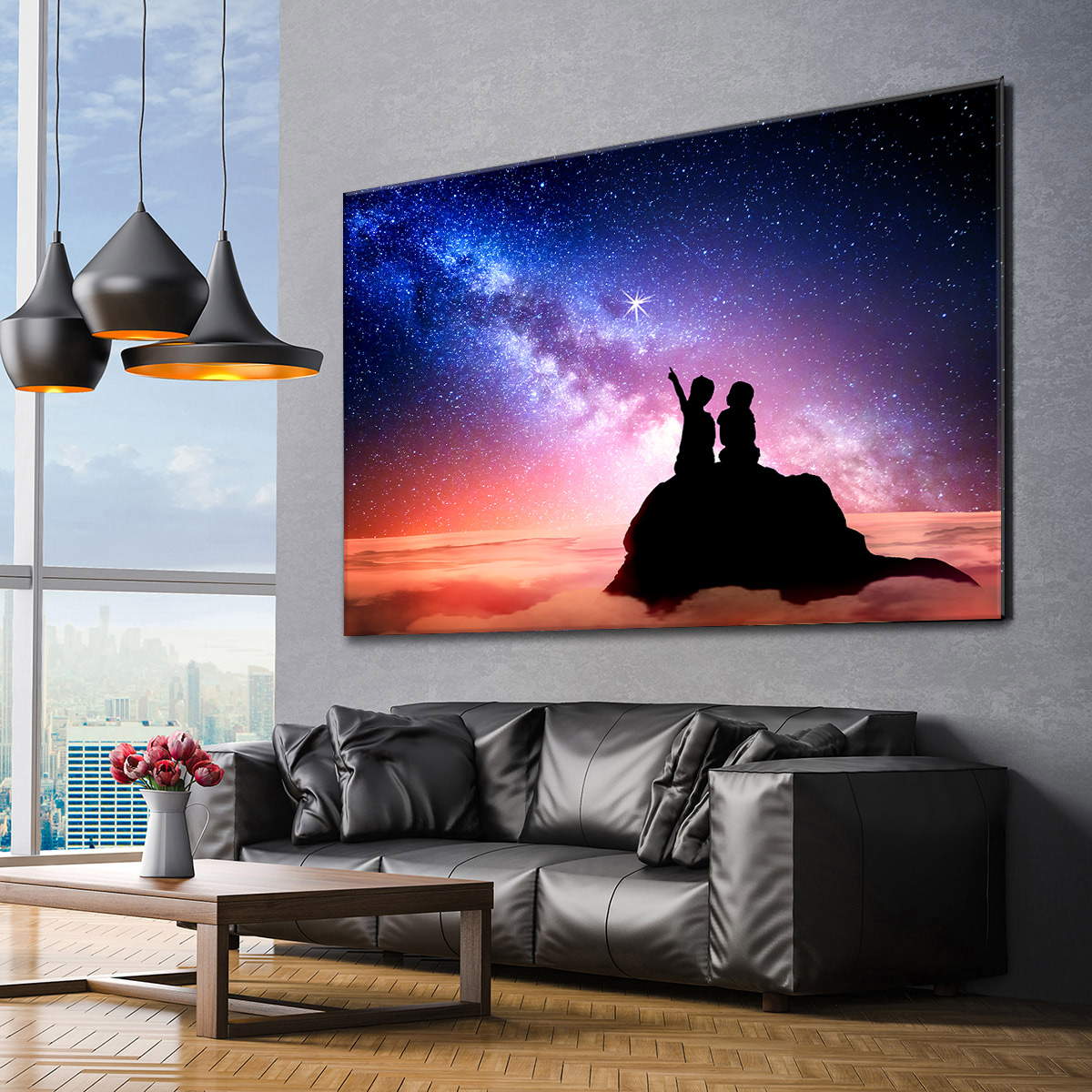 Leinwandbild Sternenfänger