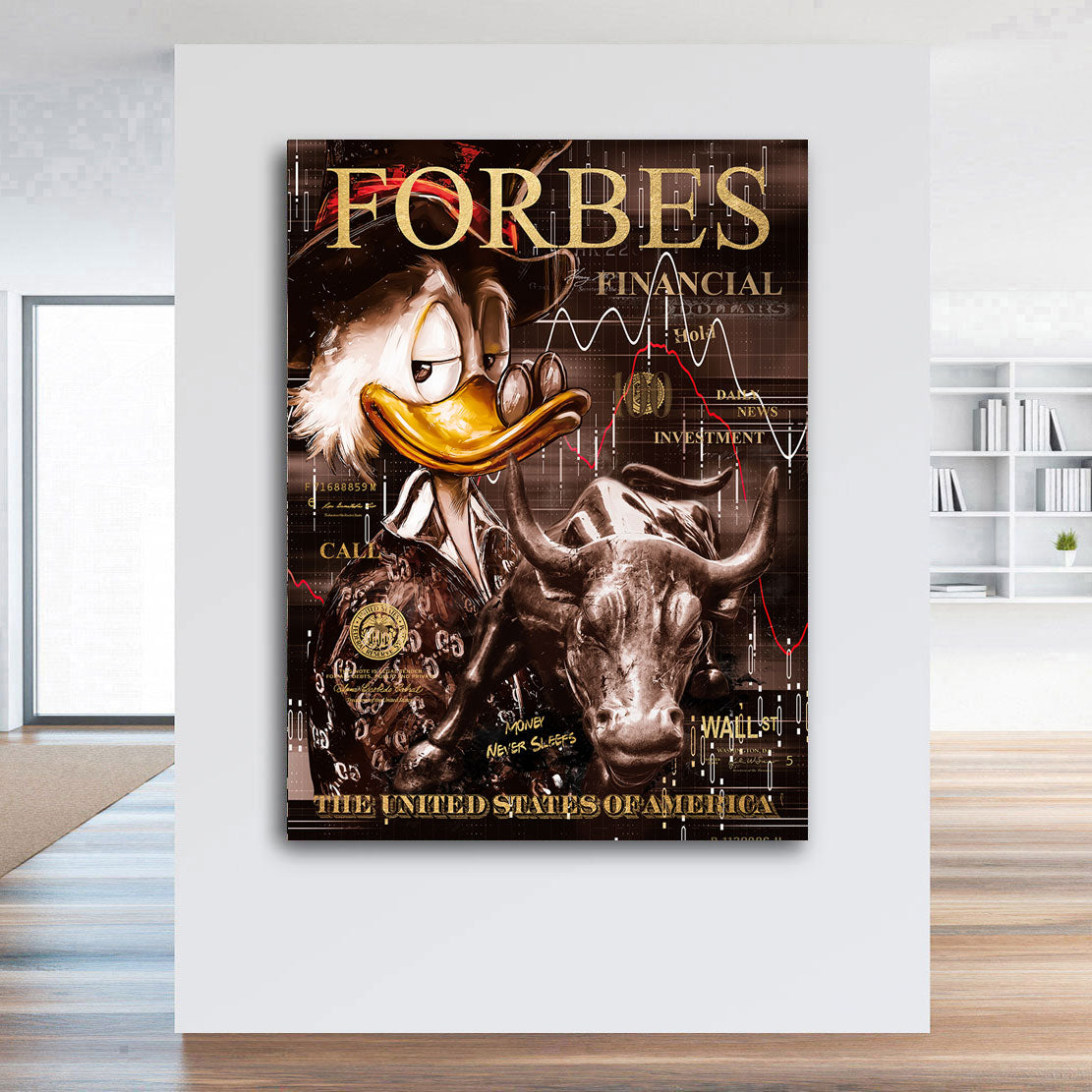 Pop Art Wandbild Dagobert Forbes Vintage Style