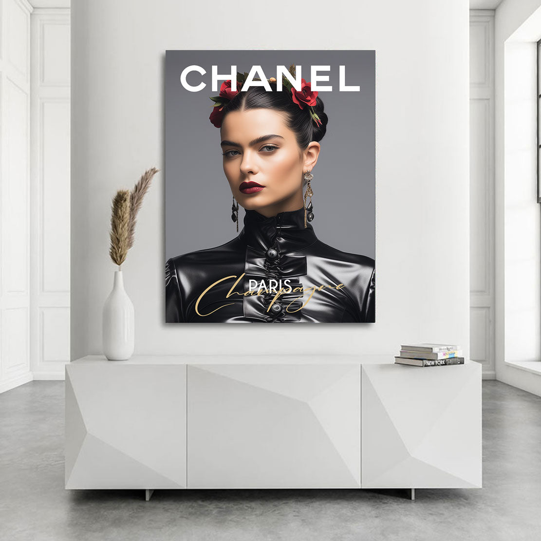 Frida Kahlo Chanel Wandbild