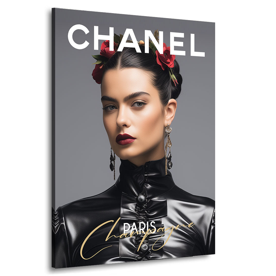 Frida Kahlo Chanel Wandbild