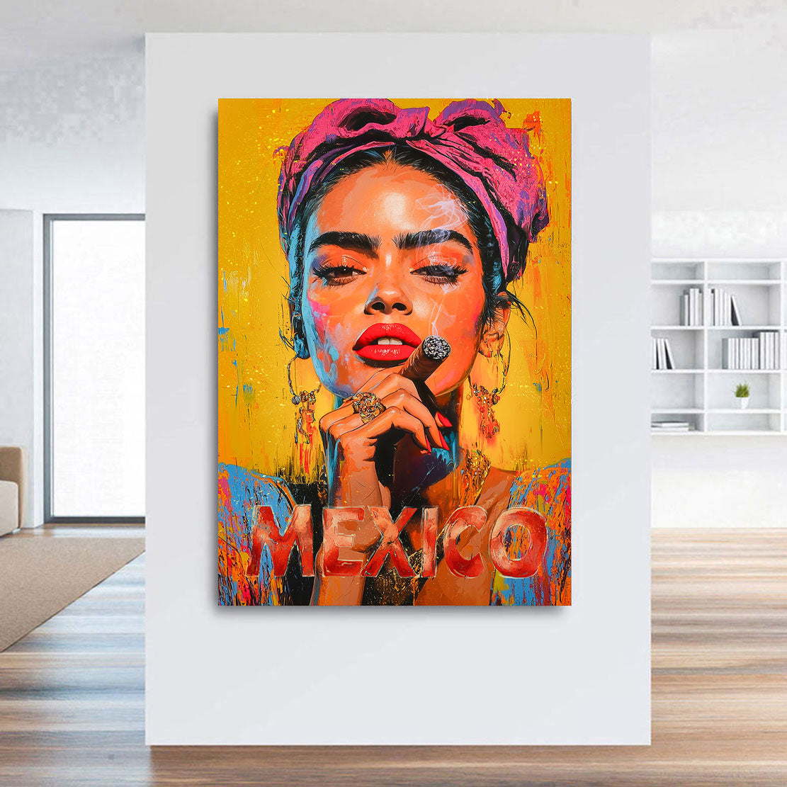 Frida Kahlo Mexico Wandbild