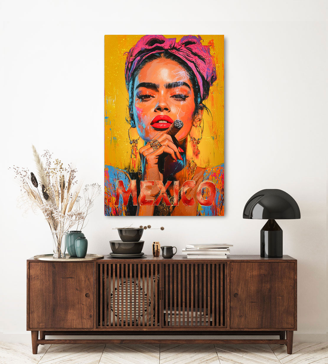 Frida Kahlo Mexico Wandbild