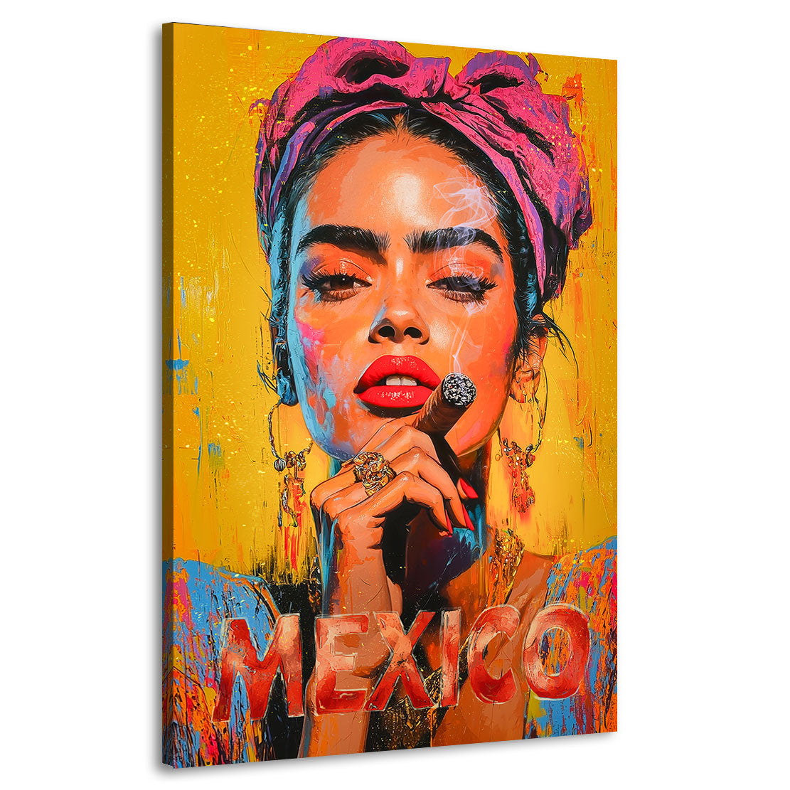 Frida Kahlo Mexico Wandbild