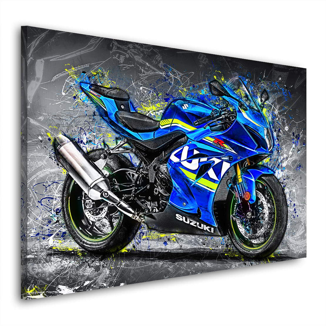 Wandbild Suzuki GSX R 1000