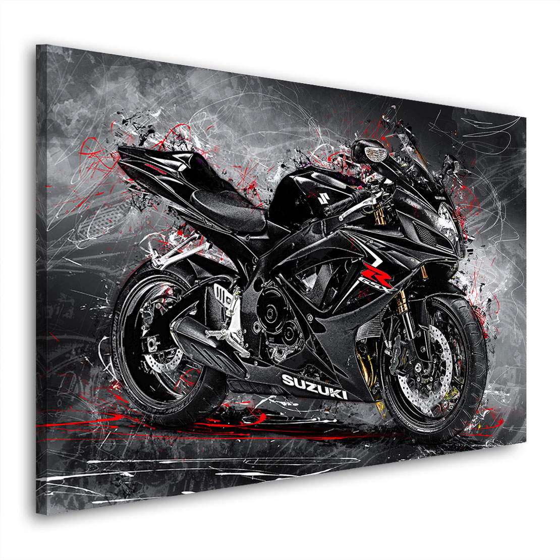 Wandbild Suzuki GSX R 750
