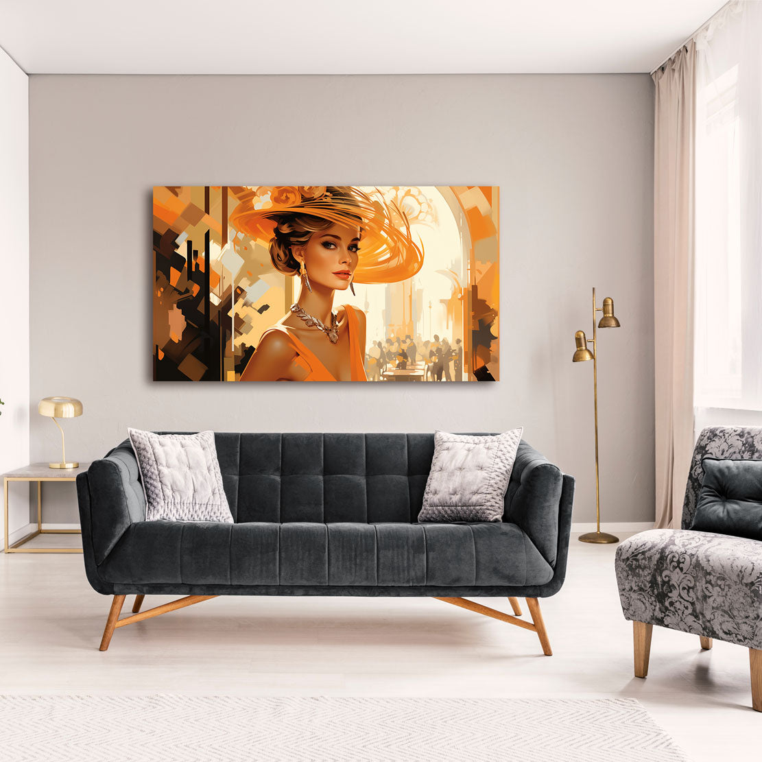 Wandbild Glamour Beauty