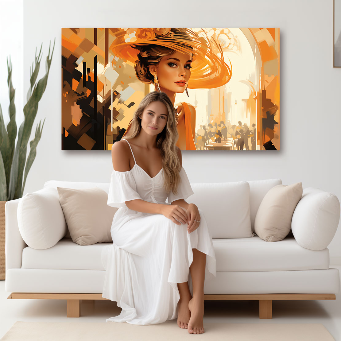 Wandbild Glamour Beauty