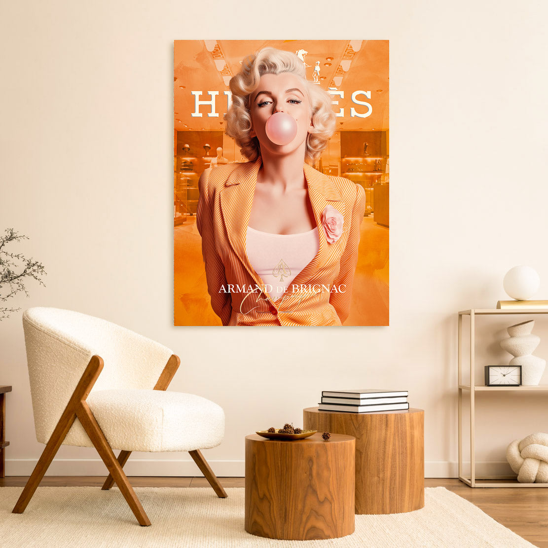 Marilyn Luxury Wandbild